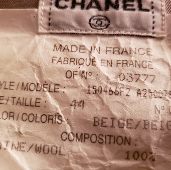 Authentic Chanel Vintage Skirt Size 44 - Picture 3 of 8